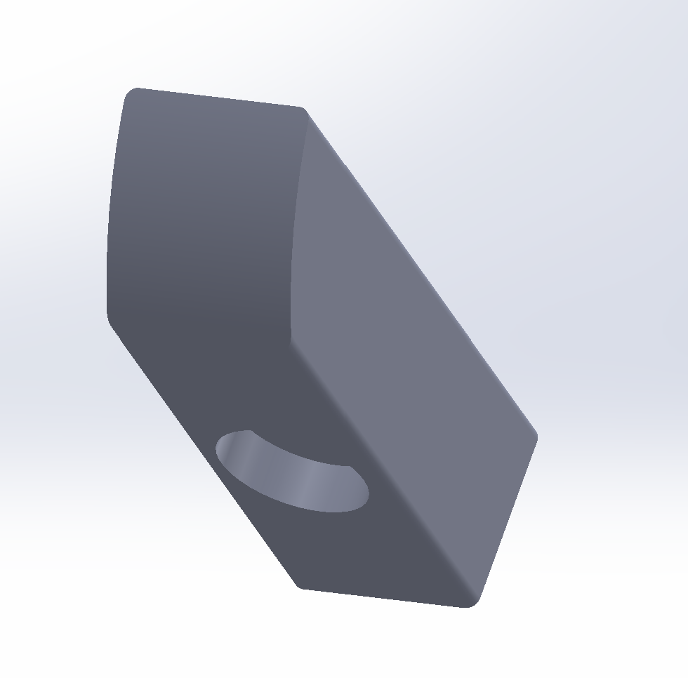 Nacelle — tapered block body