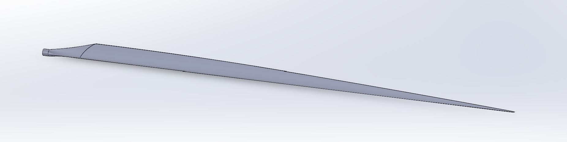 NACA 0012 — root end view
