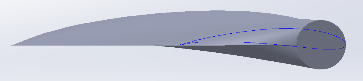NACA 4412 — end view